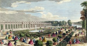 View of the Chateau de Trianon, Towards the Parterre